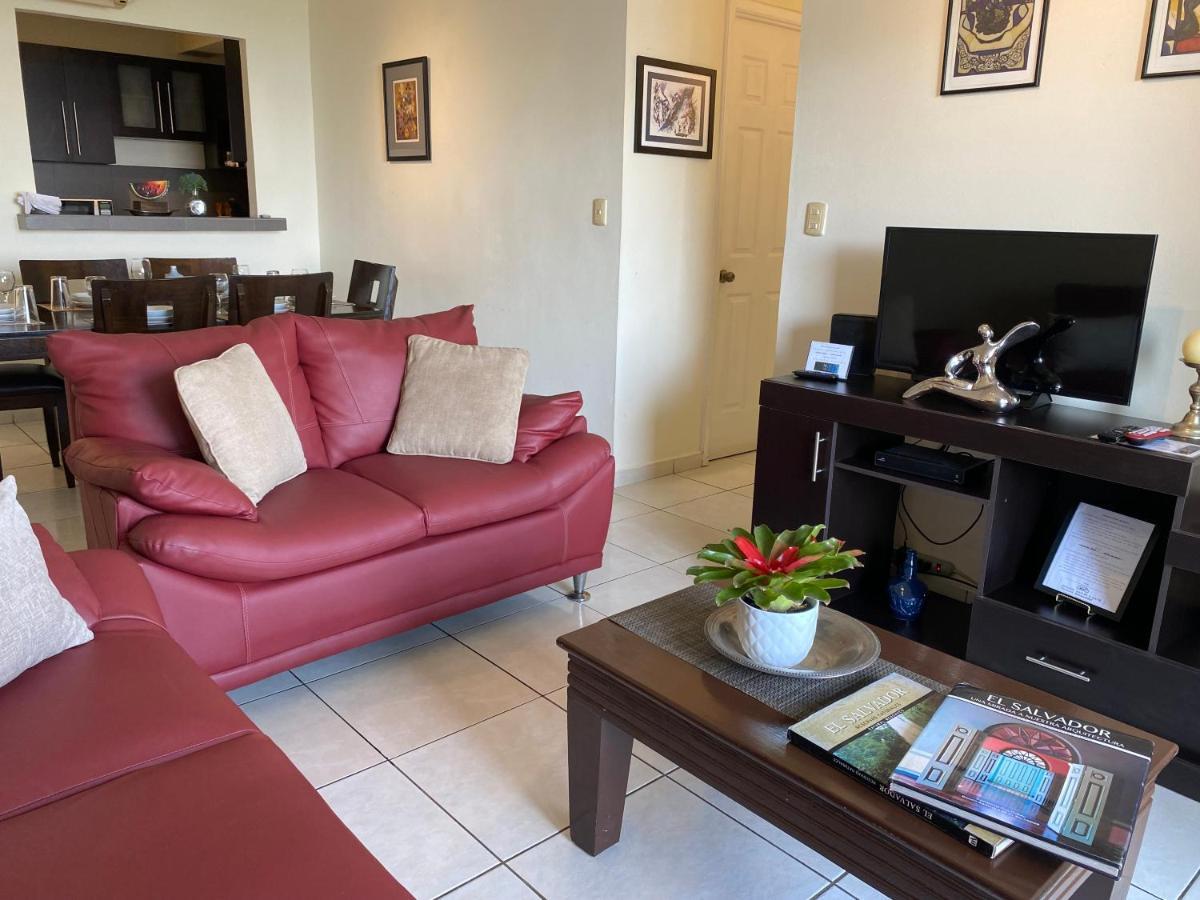 Luxury Modrn Apartment, W/Amazing View, 3Br,Escalon,Exclus,Secur San Salvador Esterno foto